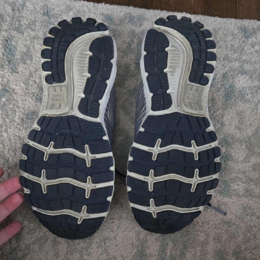 Brooks Ghost 12 Wide Blue Athletic Shoes - Picture 4 of 4
